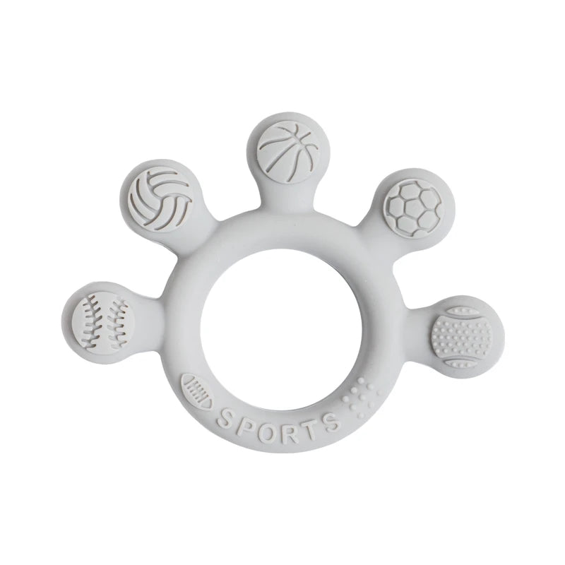 Anneau de Dentition Silicone Bébé – 3-14 mois