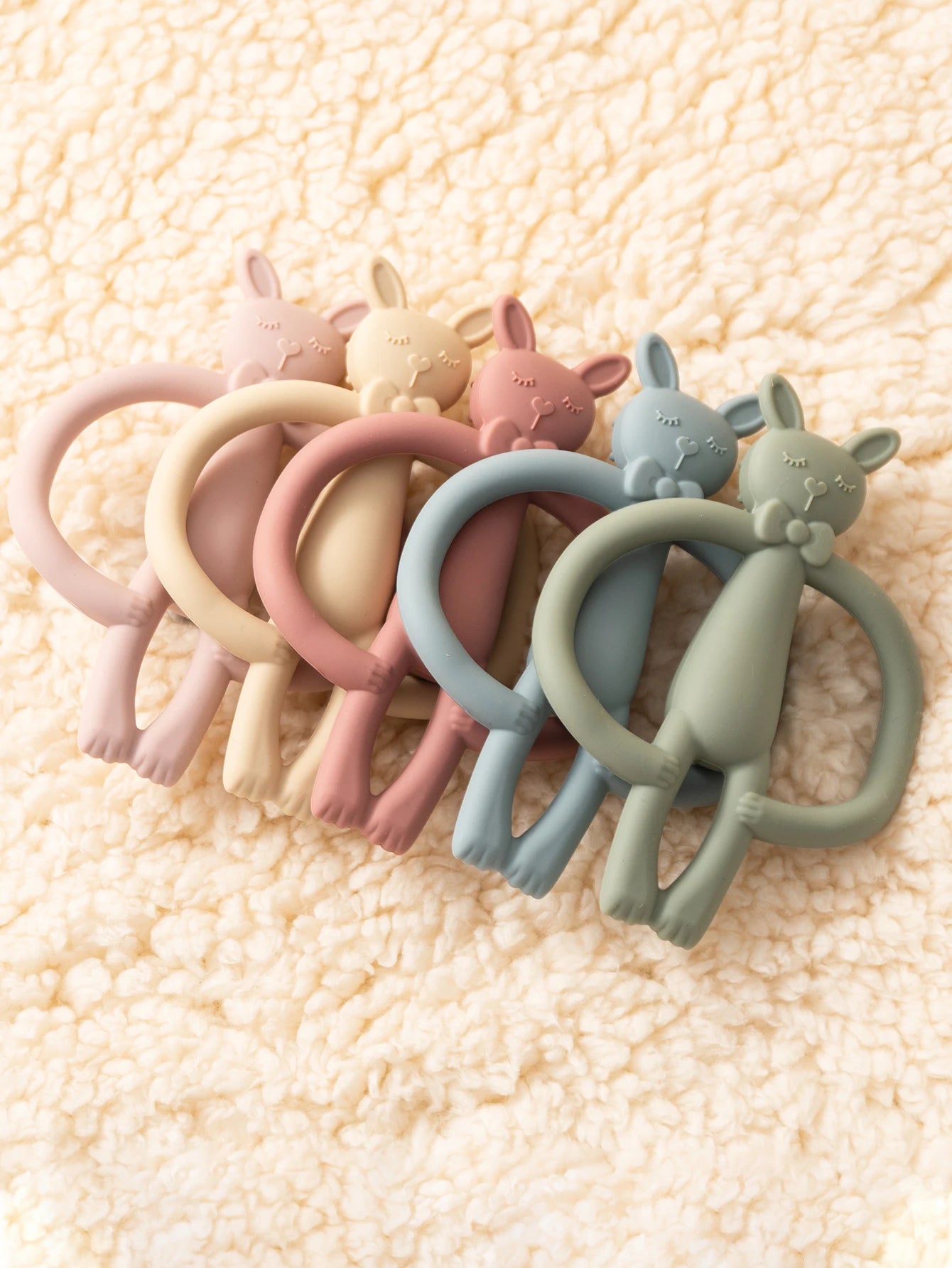 Anneau de Dentition Lapin – Bébé 3-14 mois