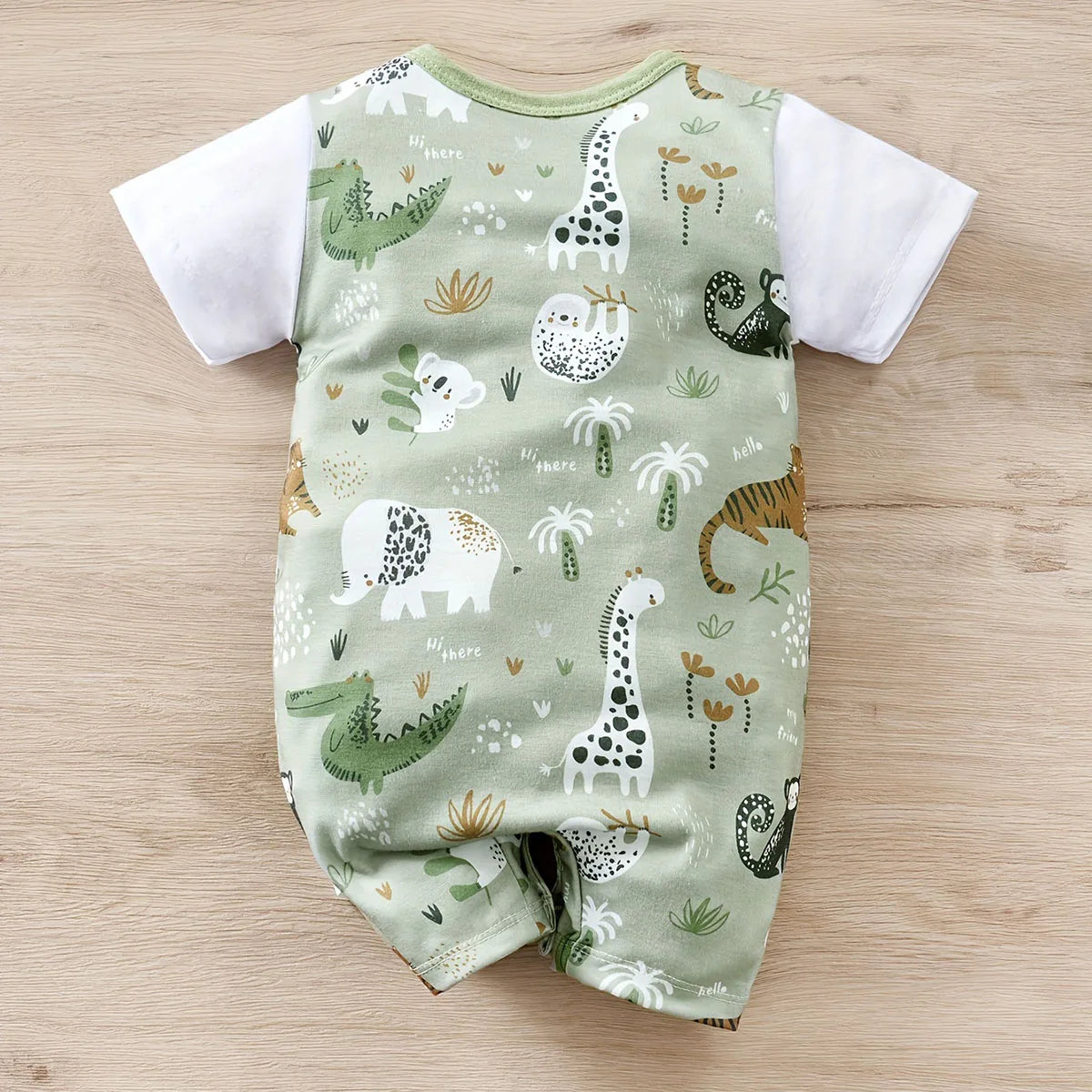 Barboteuse Zoo – Bébé Unisexe 0-18 mois