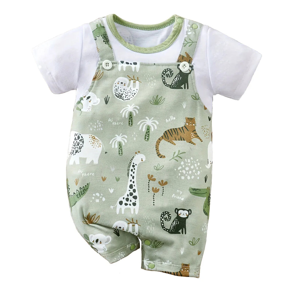 Barboteuse Zoo – Bébé Unisexe 0-18 mois