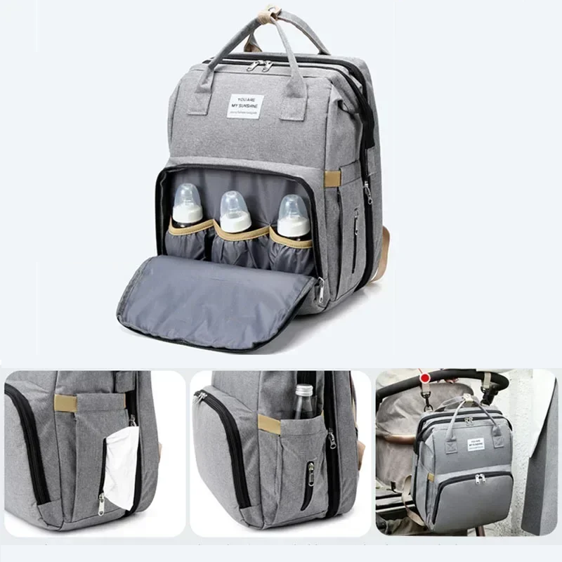 Sac à Langer Multifonction – Mommy Bag Dépliable