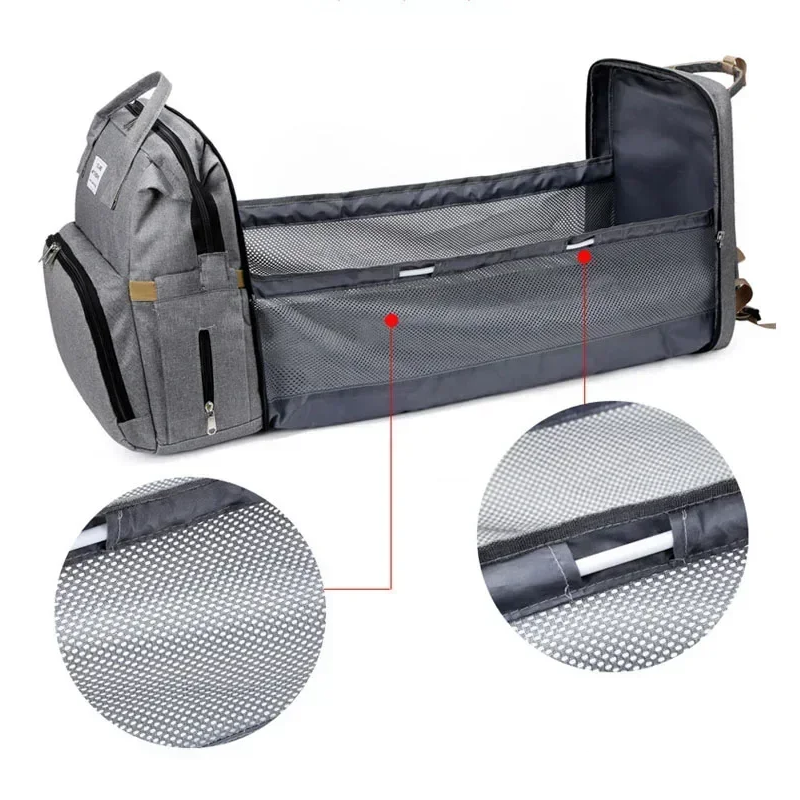 Sac à Langer Multifonction – Mommy Bag Dépliable