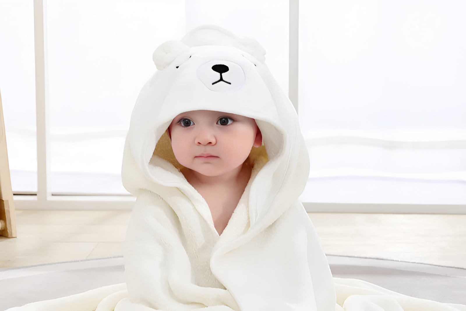 Serviette de bain pour bébé
