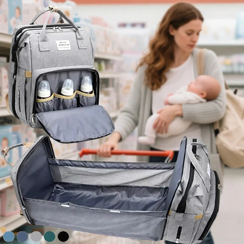 Sac à Langer Multifonction – Mommy Bag Dépliable