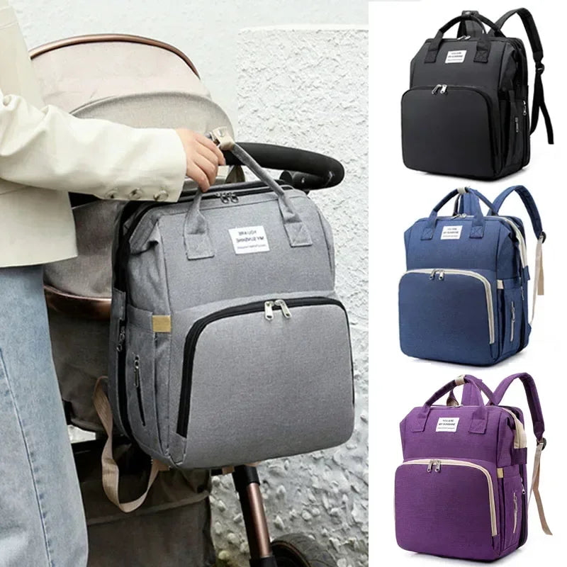 Sac à Langer Multifonction – Mommy Bag Dépliable